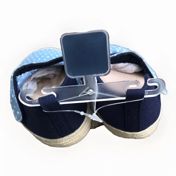 NEW- OshKosh B'gosh GIRLS Mary Janes - SHOES - Blue/White - Size 2, 3-6M, NWT - Picture 8 of 8